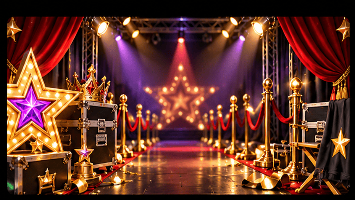 Grand Premiere Stage full profile background
