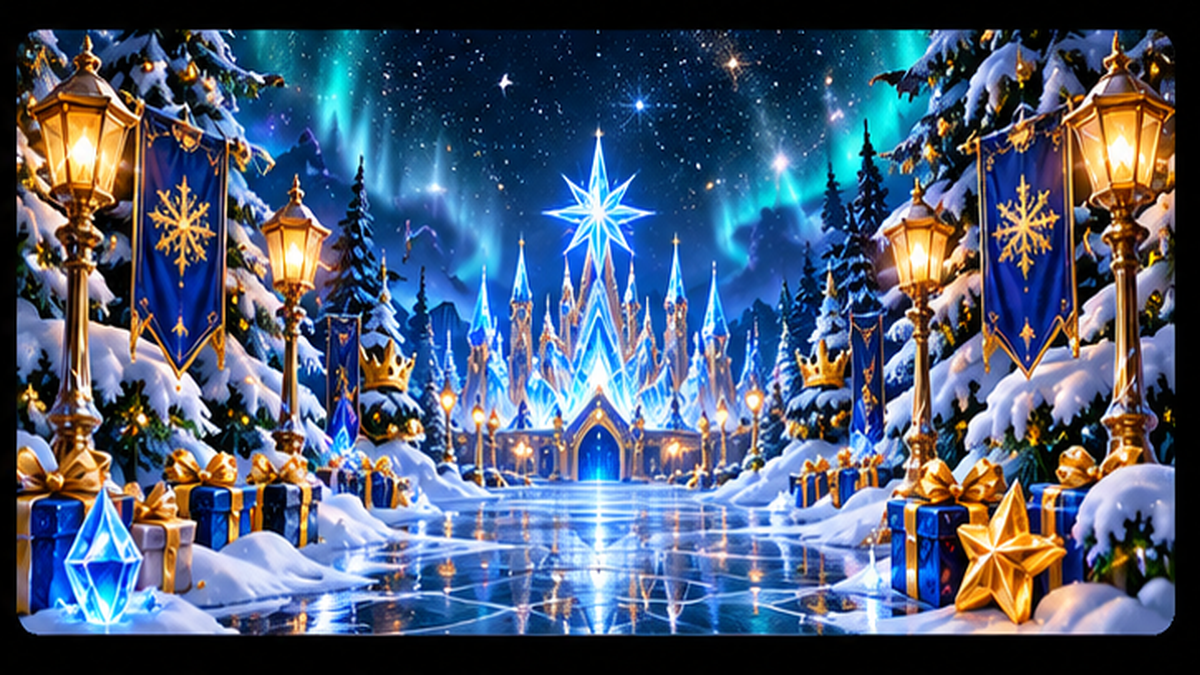 Winter Festival full profile background