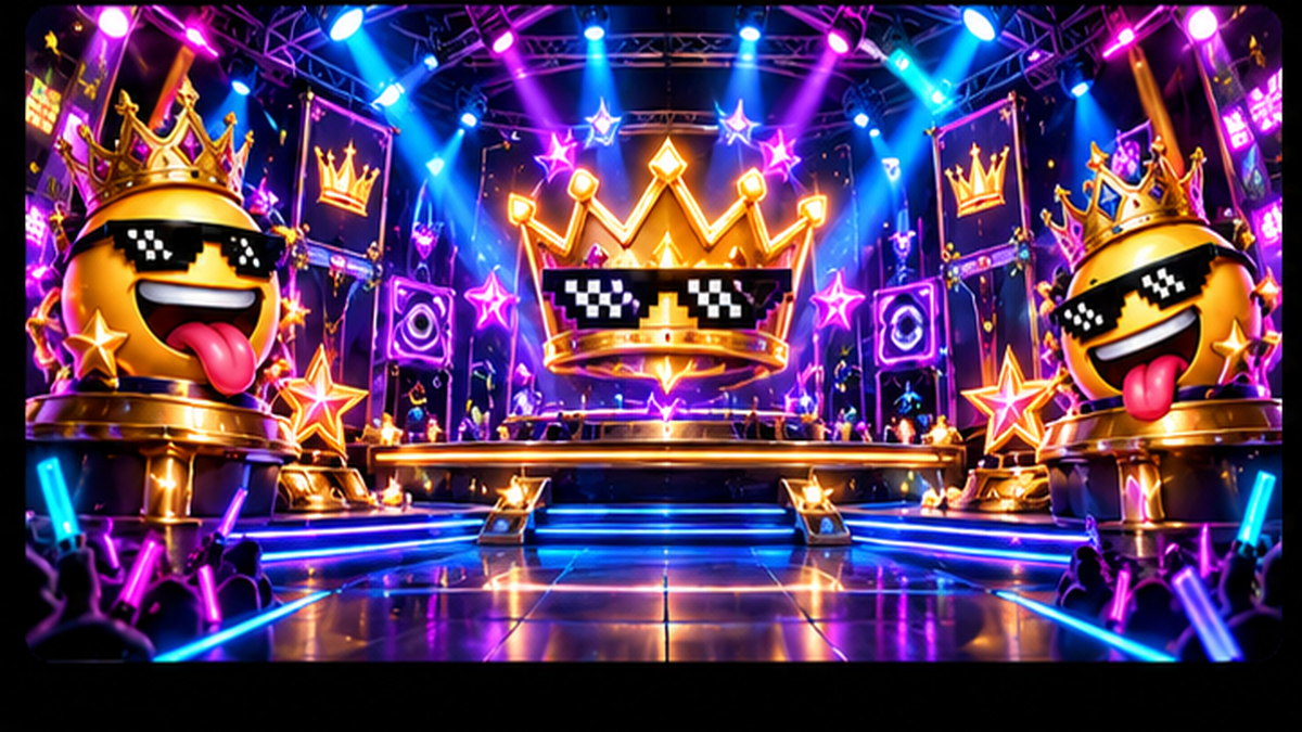 Neon Game Show full profile background
