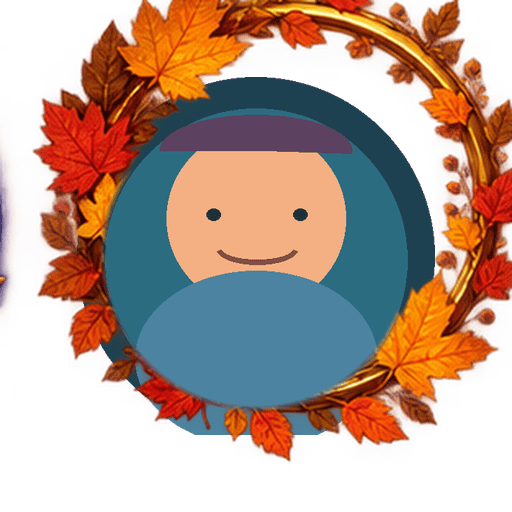 Autumn Wreath avatar frame shown on a sample avatar