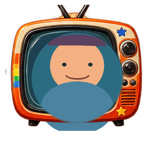 Retro TV Encore avatar frame shown on a sample avatar
