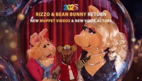 G Rizzo Rizzo & Bean Bunny Return: New Muppet Videos & New Voice Actors