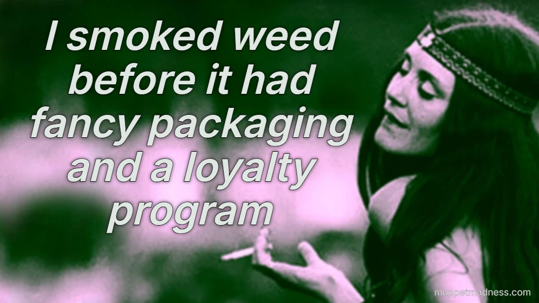 smoking weed