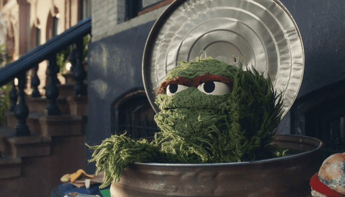 A Peek Inside the Grouchiest Trash Can on Sesame Street