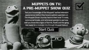 Read more about the article Muppets on TV: A Pre-Muppet Show Quiz
