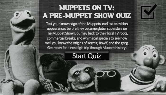Read more about the article Muppets on TV: A Pre-Muppet Show Quiz