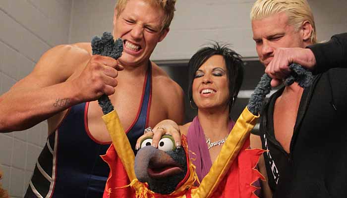muppets on wwe