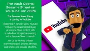Read more about the article The Vault Opens: Sesame Street on YouTube Jan 2026